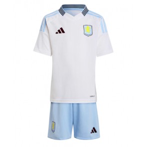 Aston Villa Gostujuci Dres za Dječji 2024-25 Kratak Rukavima (+ kratke hlače)